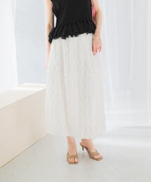 ジャガードコクーンスカート