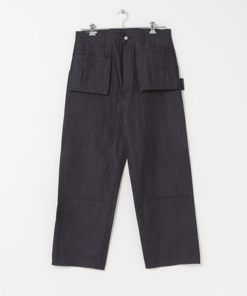 URBAN RESEARCH DOORS(アーバンリサーチドアーズ)の「SASSAFRAS LANDSCAPER GROWN PANTS(デニムパンツ・メンズ・INDIGO/BLACK・S/M/L)」の3枚目の写真