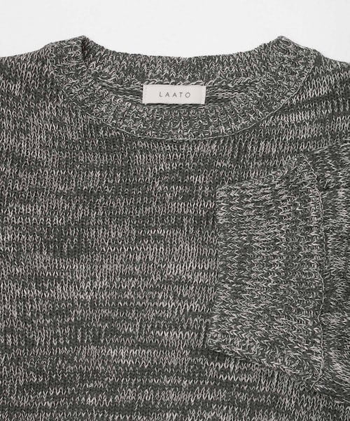 LAATO（ラート）の「lantern sleeve knit（ニット/セーター・レディース・クリーム/シャドウ/バニラ・Free）」の10枚目の写真
