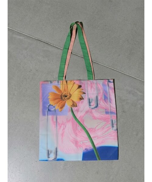 MURUA（ムルーア）の「【TONDABAYASHI RANコラボ】トートバッグ（トートバッグ・レディース・ピンク/オレンジ/ミックス・F）」の9枚目の写真