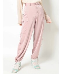 merry jenny | リボンサテンカーゴパンツ(カーゴパンツ)