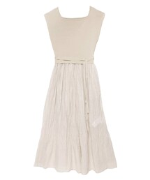 LAGUNAMOON | ワッシャードッキングニットワンピース(ワンピース)