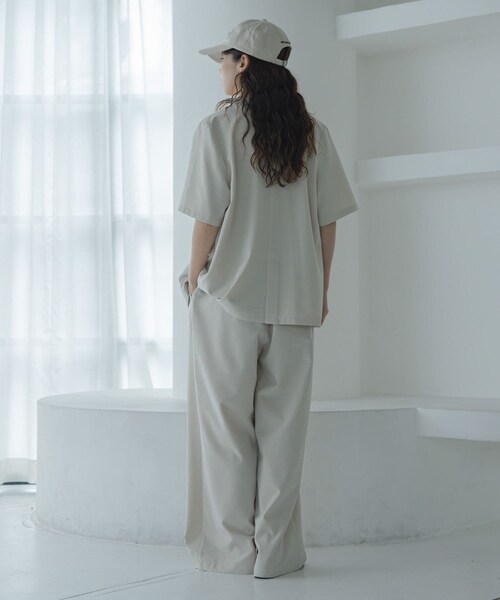 URBAN RESEARCH Sonny Label（アーバンリサーチサニーレーベル）の「ハイスペジャケットパンツセットアップ（セットアップ・レディース・オフ/チャコール・Free）」の6枚目の写真
