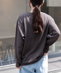 FORK&SPOON | FORK&SPOON メッシュロングスリーブプルオーバー(Tシャツ/カットソー)