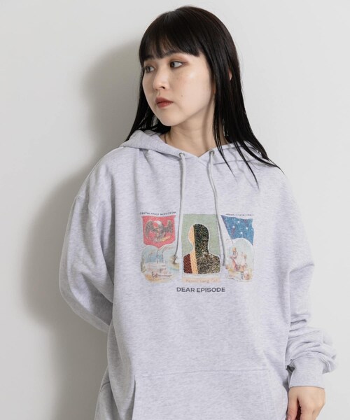 THE GOODLAND MARKET（ザグッドランドマーケット）の「DEAR EPISODE　Dear Episode hoodie（パーカー・レディース・#545D/#546B/#547B/#548B・XXL）」の17枚目の写真