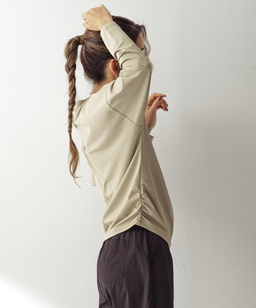 URBAN RESEARCH Sonny Label（アーバンリサーチサニーレーベル）の「SLAB　Dolman Rashguard（その他トップス・レディース・カーキ/グレージュ/チャコール・FREE）」の22枚目の写真