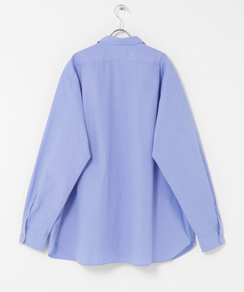 EKAL（エカル）の「nanamica　Regular Collar Wind Shirts（シャツ/ブラウス・メンズ・Sax/Gray・M/L/XL）」の11枚目の写真