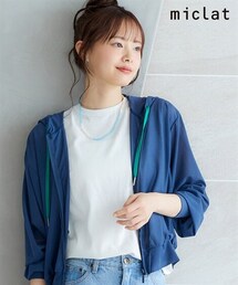 miclat | 大きいサイズ　シアードルマンパーカー　miclat(パーカー)