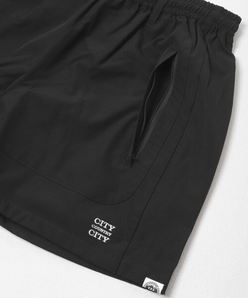 URBAN RESEARCH（アーバンリサーチ）の「CITY COUNTRY CITY　STRECH NYLON EASY SHORTS（その他パンツ・メンズ・BLACK/C GRAY/PINK・M/L）」の6枚目の写真