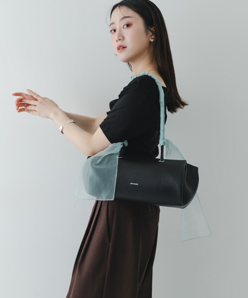 RODE SKO（ロデスコ）の「ADD CULUMN　PAGE BOSTON（ショルダーバッグ・レディース・RED/BLACK・-）」の5枚目の写真
