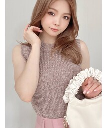 RESEXXY | メランジタートルニットタンク(ニット/セーター)
