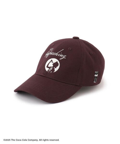 VIS(ビス)の「【Coca-Cola】VIS別注エンブロイダリーキャップ(キャップ・レディース・ブラック/ワイン・F)」の22枚目の写真
