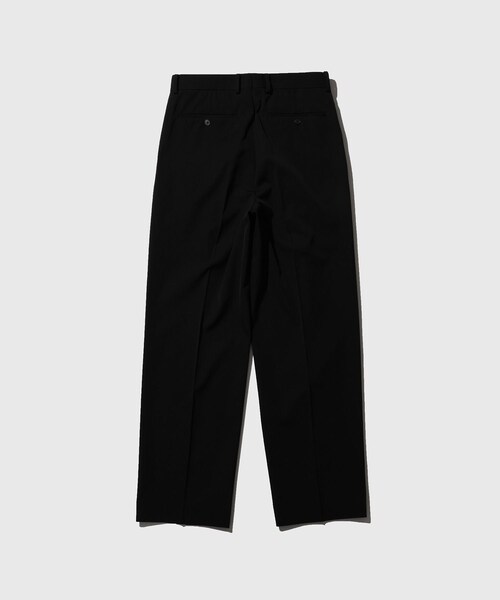 ADAM ET ROPE'（アダムエロペ）の「【AURALEE/オーラリー】LIGHT WOOL MAX GABARDINE TWO-TUCK SLACKS（スラックス・メンズ・ブラック/ダークブラウン・3/4/5）」の22枚目の写真