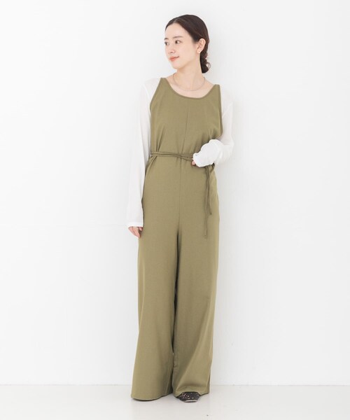 URBAN RESEARCH(アーバンリサーチ)の「BASERANGE OTAY JUMPSUIT(つなぎ/オールインワン・レディース・LUA GREEN・S)」の7枚目の写真