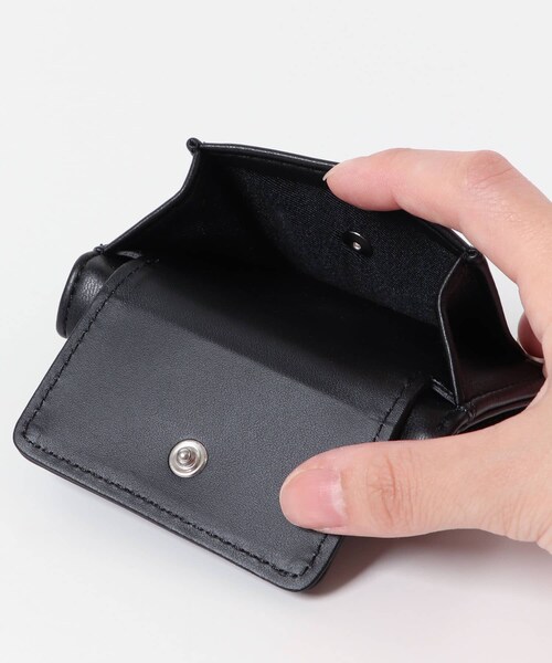 SENSE OF PLACE by URBAN RESEARCH（センスオブプレイスバイアーバンリサーチ）の「ミニマムコンパクトウォレット（財布・レディース・SILVER/BLACK/MOCHA・one）」の9枚目の写真