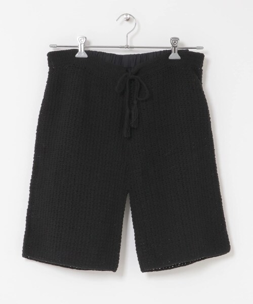 URBAN RESEARCH DOORS(アーバンリサーチドアーズ)の「『別注』AFLOAH×DOORS KNIT SHORT PANTS(その他パンツ・レディース・BLACK/BROWN・One)」の4枚目の写真