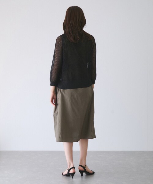 Jayro（ジャイロ）の「メッシュアミニットカーディガン（カーディガン/ボレロ・レディース・ブラック/ライトグレー/ホワイト系・F）」の17枚目の写真