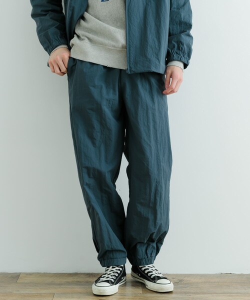 ITEMS URBANRESEARCH（アイテムズ アーバンリサーチ）の「ddp　Nylon Wide Pants（その他パンツ・メンズ・BLK/IVO/BLU・M/L）」の18枚目の写真