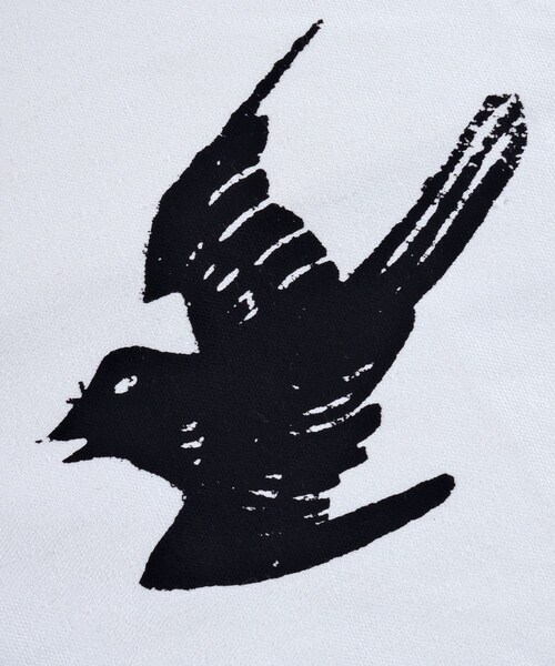 bonjour records（ボンジュールレコーズ）の「RYUICHI SAKAMOTO Archive Collection Tote Bag "左うでの夢"（トートバッグ・レディース・ホワイト・F）」の6枚目の写真