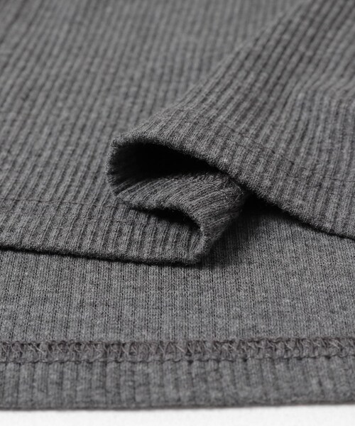 SENSE OF PLACE by URBAN RESEARCH（センスオブプレイスバイアーバンリサーチ）の「レイヤードネックリブワンピース（ワンピース・レディース・OATMEAL/BLACK/CHARCOAL・COMPACT/One）」の21枚目の写真