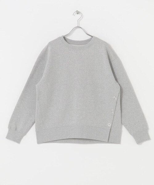 URBAN RESEARCH DOORS(アーバンリサーチドアーズ)の「『一部WEB限定カラー』『UR TECH』裏起毛サイド釦スウェット(スウェット・レディース・GREIGE/GOLD/NAVY/杢GRAY・M)」の17枚目の写真