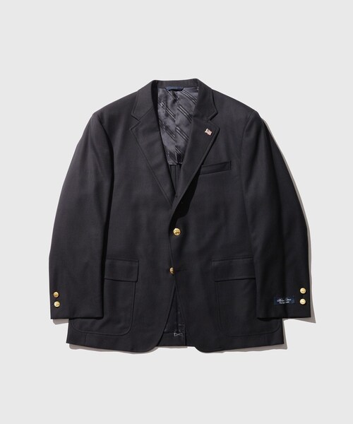 ADAM ET ROPE'(アダムエロペ)の「【Brooks Brothers/ブルックスブラザーズ】BLZ 1818 SACK 3B HOOK HL USA TRAD(テーラードジャケット・メンズ・ネイビー・38/40/42)」の4枚目の写真