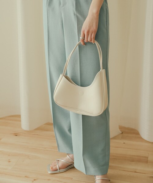 SENSE OF PLACE by URBAN RESEARCH（センスオブプレイスバイアーバンリサーチ）の「ラウンドハンドバッグ（ハンドバッグ・レディース・BLUE/IVORY/BLACK・one/One）」の12枚目の写真
