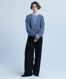 URBAN RESEARCH | new basic CASHMERE SILK DEEP V-NECK KNIT(ニット/セーター)