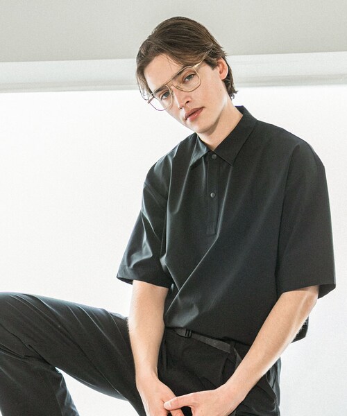 URBAN RESEARCH（アーバンリサーチ）の「『XLサイズあり』『撥水』SOLOTEX STRETCH ポロシャツ（ポロシャツ・メンズ・BLACK/D.NAVY/ICE GRAY・M/L/XL）」の4枚目の写真