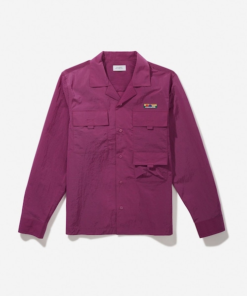 Saturdays NYC(サタデーズ ニューヨークシティ )の「MARCO FISHING SHIRT(シャツ/ブラウス・レディース・チャコール/パープル・XS)」の10枚目の写真