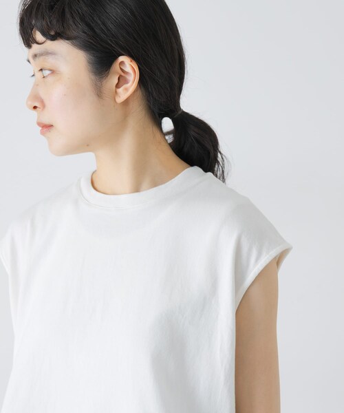 かぐれ（カグレ）の「裾フリルノースリーブインナーカットソー（Tシャツ/カットソー・レディース・OFF・Free）」の13枚目の写真