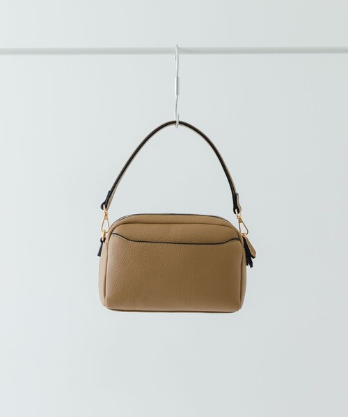 RODE SKO（ロデスコ）の「フロントポケットショルダーバッグ（ショルダーバッグ・レディース・BLACK/BEIGE/BLUE/GRAY・One）」の4枚目の写真