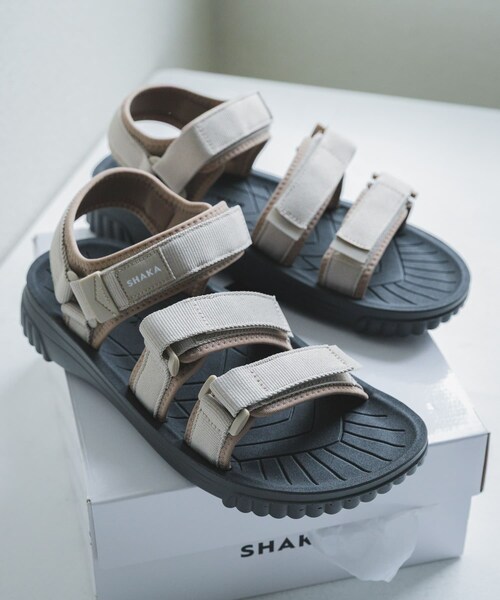 SENSE OF PLACE by URBAN RESEARCH(センスオブプレイスバイアーバンリサーチ)の「SHAKA NEO BUNGY GER(サンダル・メンズ・BLACK/TAUPE・26/27/28)」の14枚目の写真
