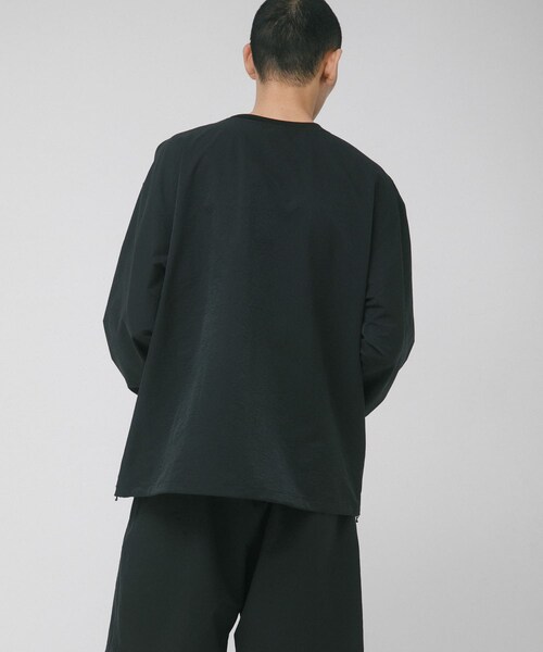 EKAL(エカル)の「『吸水速乾/通気性/軽量』DOT AIR LONG-SLEEVE PULLOVER(Tシャツ/カットソー・メンズ・ネイビー/ブラック・M/L)」の6枚目の写真