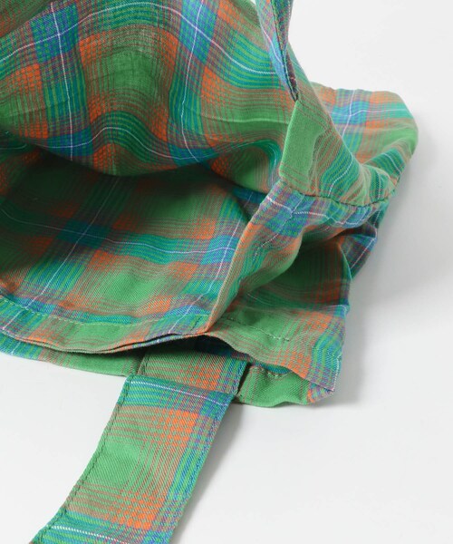 URBAN RESEARCH DOORS（アーバンリサーチドアーズ）の「チェック柄トート（トートバッグ・レディース・PINK/BLUE/GREEN・one）」の17枚目の写真