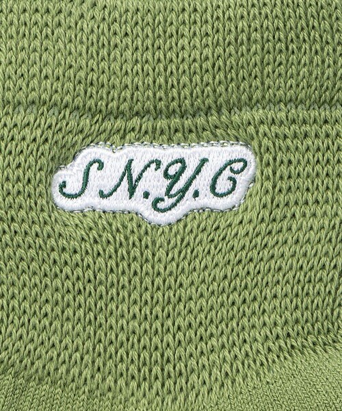 Saturdays NYC（サタデーズ ニューヨークシティ ）の「S.NYC Quarter Socks（ソックス/靴下・レディース・ブラック/ホワイト/キミドリ・F）」の11枚目の写真