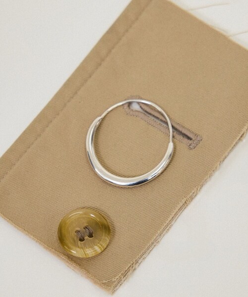 ADAM ET ROPE'（アダムエロペ）の「【AXEP（アクセップ）】HOOP L silver（ブローチ/コサージュ・レディース・シルバー・F）」の18枚目の写真