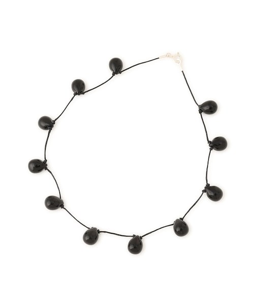 ADAM ET ROPE'(アダムエロペ)の「【J'aDoRe・店舗限定】【Sisi Joia(シシ ジョイア)】NOUE necklace(ネックレス・レディース・ブラック/ホワイト系・F)」の5枚目の写真