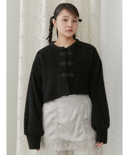 merry jenny（メリージェニー）の「fluffyチャイナニットソー