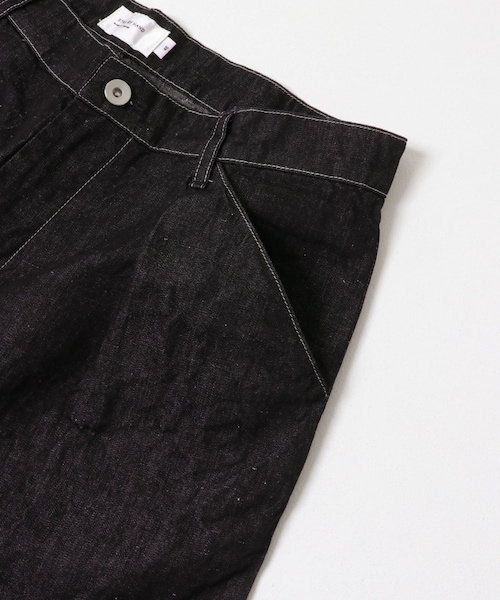 URBAN RESEARCH DOORS(アーバンリサーチドアーズ)の「STILL BY HAND HEMP MIXED DENIM PANTS(デニムパンツ・メンズ・BLACK/DARK NAVY・44/46/48)」の5枚目の写真