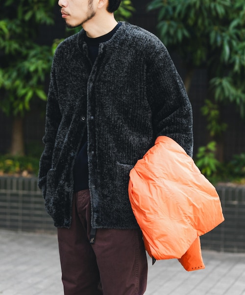 EKAL(エカル)の「OCTAカーディガン(カーディガン/ボレロ・メンズ・ブラック/グレー・M/L)」の19枚目の写真