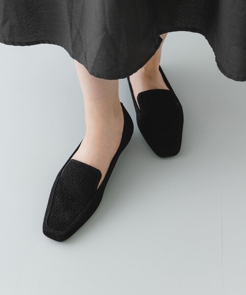 RODE SKO（ロデスコ）の「『MADE IN JAPAN』スクエアトゥローファー（ローファー・レディース・SILVER/BLACK/BROWN/LEOPARD・36/37/38）」の13枚目の写真