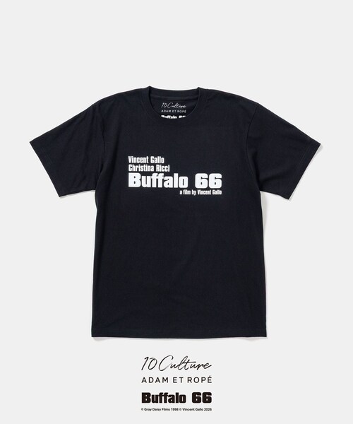 ADAM ET ROPE'(アダムエロペ)の「【Buffalo 66 × 10Culture for ADAM ET ROPE'】Buffalo 66 T SHIRT(Tシャツ/カットソー・レディース・ブラック/ブラック系/スミクロ/チャコール/グレー/ライトグレー/グレー系/ホワイト/ホワイト系・L/M/XL)」の10枚目の写真
