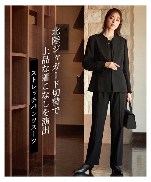 nissen（ニッセン）の「【喪服・礼服】洗える防しわ北陸ジャガード使い