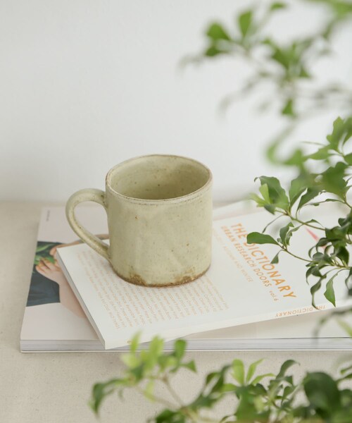 URBAN RESEARCH DOORS（アーバンリサーチドアーズ）の「佐藤敬　黄粉引まっすぐカップ(大)（食器・メンズ・黄粉引・-）」の8枚目の写真