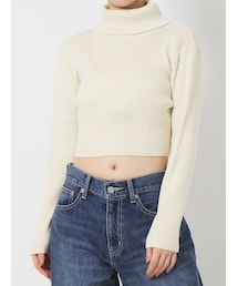 EVRIS | タートルショートニット(ニット/セーター)