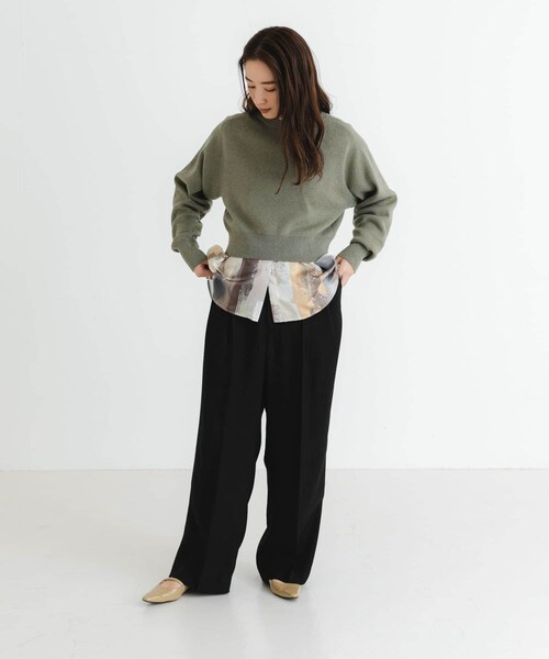 URBAN RESEARCH(アーバンリサーチ)の「ポインテッドバックストラップシューズ(パンプス・レディース・BLACK/BEIGE・36/37/38/39)」の22枚目の写真