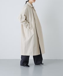 かぐれ | コットンバルコート(ステンカラーコート)