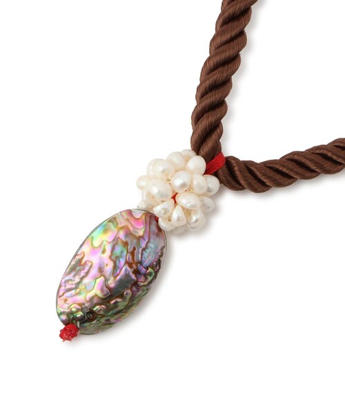 ADAM ET ROPE'(アダムエロペ)の「【J'aDoRe・店舗限定】【Raponesa General Store(レポネサジェネラルストア)】MERMEID COLLECTION/NECKLACE(ネックレス・レディース・ブラウン系・F)」の18枚目の写真