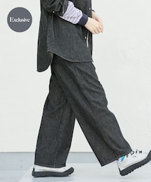 EKAL | 『別注』Wrangler×EKAL　デニムリラックスバギーパンツ(デニムパンツ)